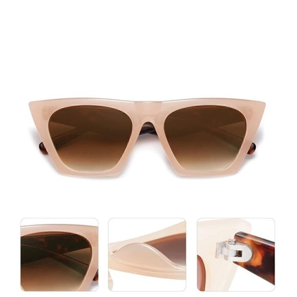 Square Cat Eye Sunglasses 